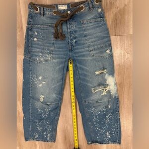 Free People - We The Free Moxie Pull-On
Barrel Jeans - Sz.30